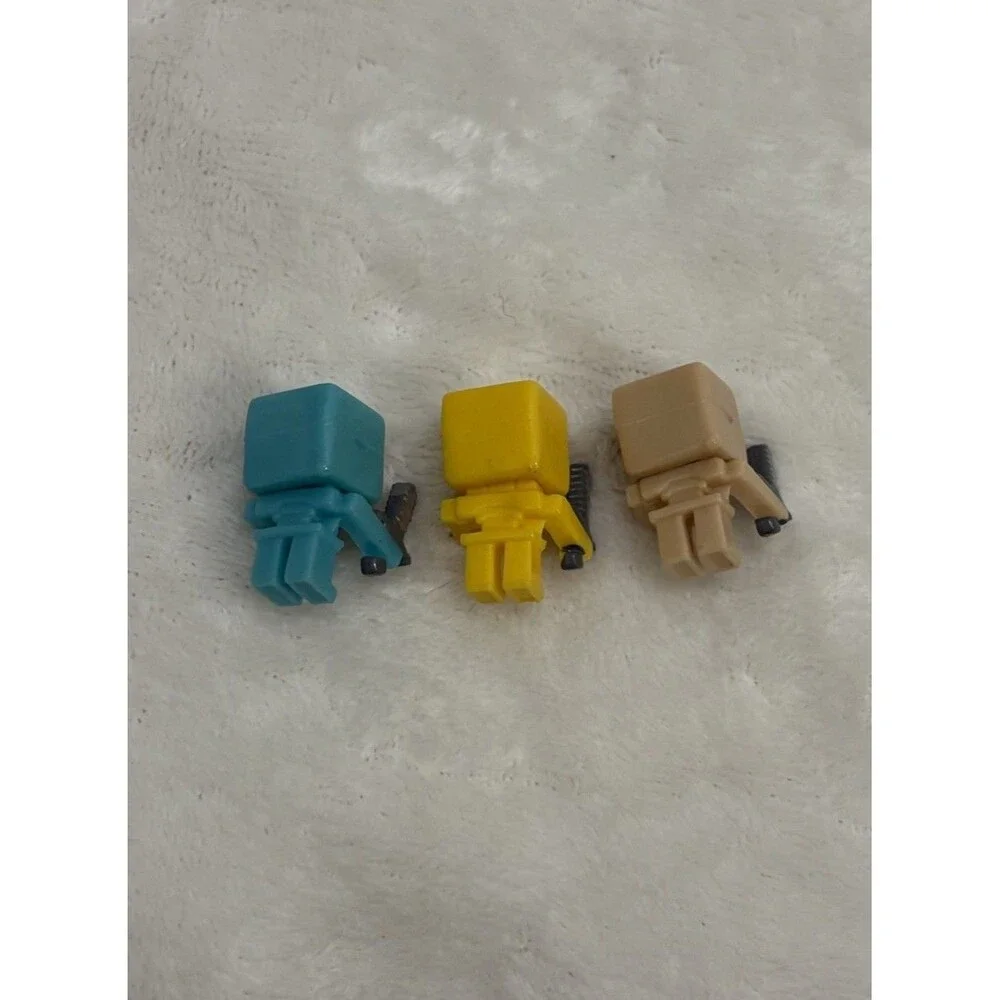 Minecraft Zombie Pigman Mini Figure Lot Of 3
